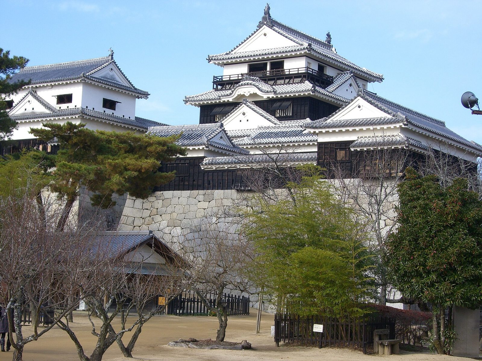 The main keep of Matsuyama Castle in Ehime
